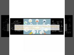 MTHGH 65 pollici Intelligent Electronic Blackboard Multi-User Support con processore I3/I5/I7/I9