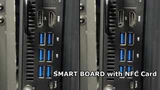 Lavagna digitale interattiva ProSeries: 16 GB di RAM, 256 GB di spazio di archiviazione e hub di sicurezza NFC