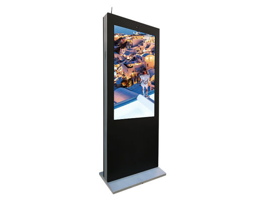 qualità  Weatherproof Outdoor Digital Signage Outdoor Touch Screen Kiosk OEM fabbrica