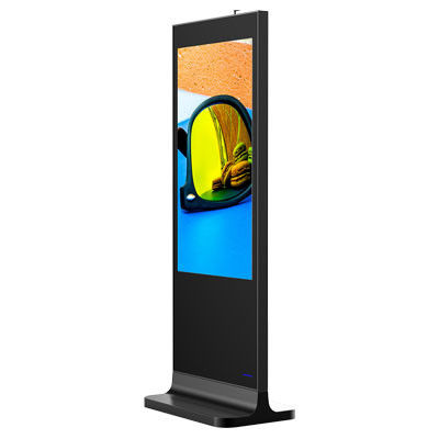 qualità  4K Standing LED Advertising Screen 1920x1080 with Storage 16GB Mounting fabbrica