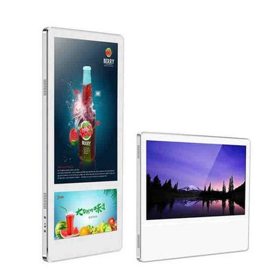qualità  Indoor Elevator Media Wall Mounted Digital Advertising Screen For Customizable Advertising Display fabbrica
