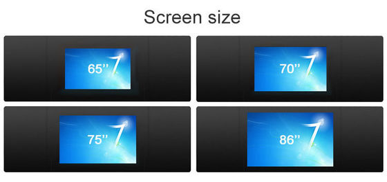 Display DLED di 75 pollici di alta definizione digitale