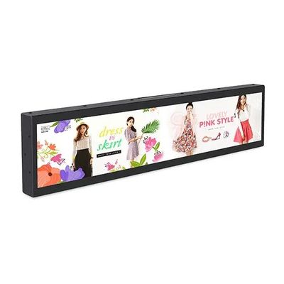Display LCD di tipo barra personalizzato per pareti montate sul pavimento