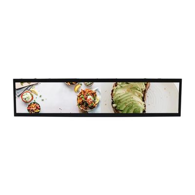 Display LCD da 65 pollici montato su parete per luoghi pubblici