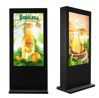 Display digitale esterno multilingue impermeabile con chiosco ODM