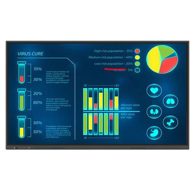 4K touch screen interattivo Tavola bianca multi touch Tavola bianca interattiva 55 pollici