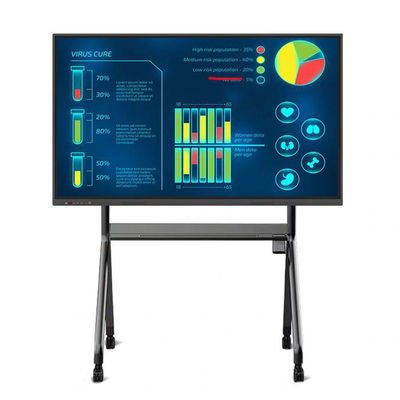 4K touch screen interattivo Tavola bianca multi touch Tavola bianca interattiva 55 pollici