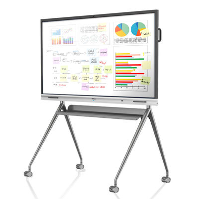 Tavola bianca interattiva multifunzionale 4k per conferenze didattiche