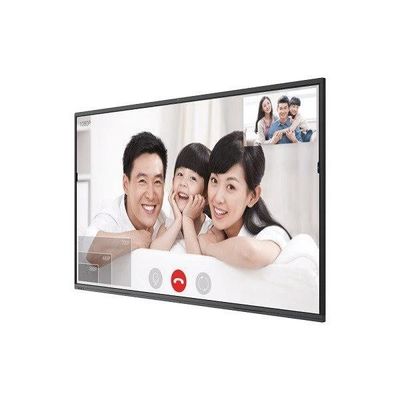 Tavola bianca con touchscreen interattivo elettronico 4K per ufficio di formazione
