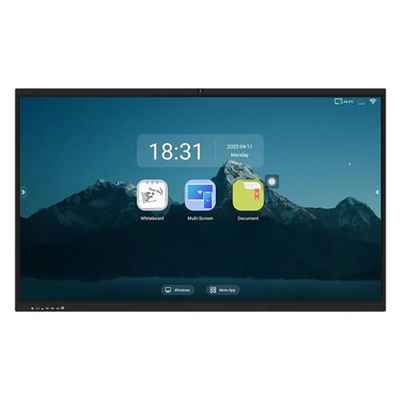 75 pollici touch screen interattivo lavagna con 3USB HDMI