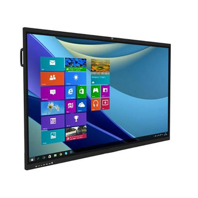 Pannello di formazione su lavagna bianca con touchscreen interattivo multifunzione 4k