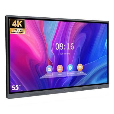 Tavola bianca touch screen interattivo da 98 pollici per uso in ufficio