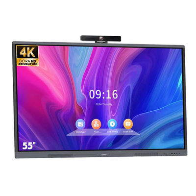Tavola bianca touch screen interattivo da 98 pollici per uso in ufficio