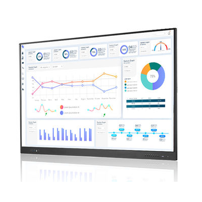 Flat Digital Interactive Touch Screen Tavola bianca 55 pollici 3840*2160