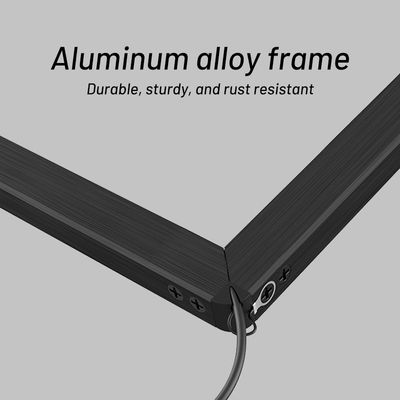 Pannello touchscreen infrarosso personalizzato con interfaccia RS232 8ms tempo di risposta