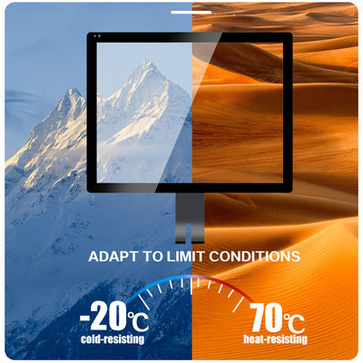 15-65 pollici Industrial Capacitive Touch Screen LCD Capacitive Display 10 ore angolo di visione