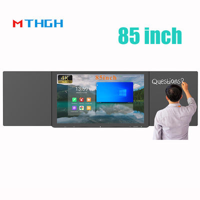 Intelligente Tavola Nera Digitale Wireless 85 Inch Dual System Soluzione didattica
