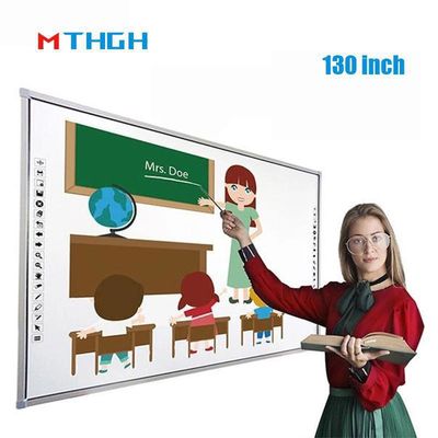 Tavola bianca interattiva da 150 pollici 40 punti Intelligent Infrared Touch Tavola nera didattica