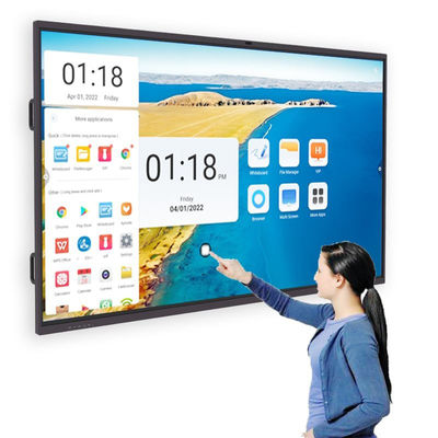 110 pollici infrarossi touch screen interattivo lavagna 40 punti risposta istantanea