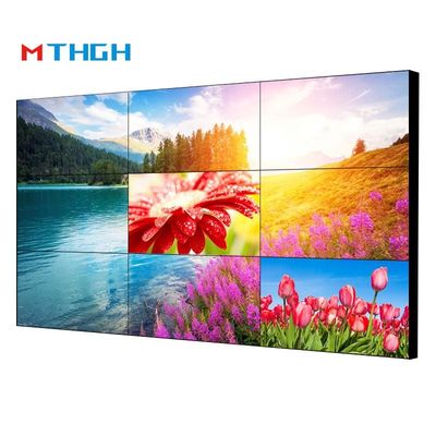 Display LCD ad alta risoluzione da 75 pollici con parete video a 72% di colore montato/incorporato