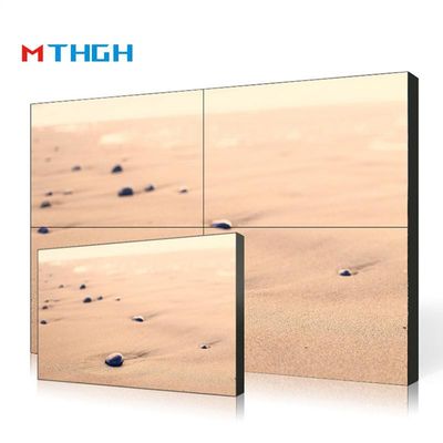 Display LCD ad alta risoluzione da 75 pollici con parete video a 72% di colore montato/incorporato