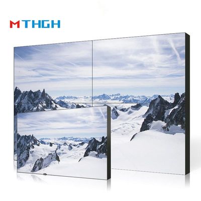 Display LCD ad alta risoluzione da 75 pollici con parete video a 72% di colore montato/incorporato