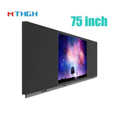 Display touch screen interattivo da 75 pollici Smart Blackboard LED Panel 500cd/m2 Educazione scolastica