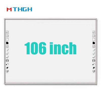 106 pollici touch elettromagnetico Smart Whiteboard 3840X2160 Risoluzione dello schermo per l'interazione scolastica