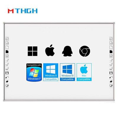 106 pollici touch elettromagnetico Smart Whiteboard 3840X2160 Risoluzione dello schermo per l'interazione scolastica