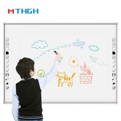 106 pollici touch elettromagnetico Smart Whiteboard 3840X2160 Risoluzione dello schermo per l'interazione scolastica