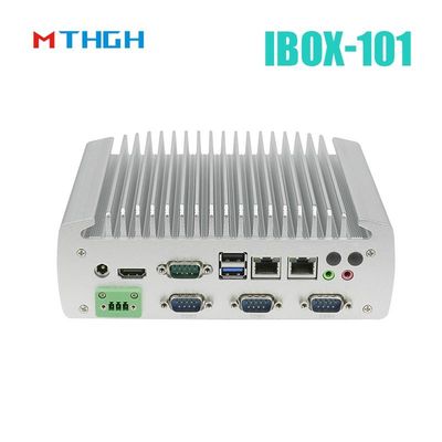 IBOX-101 Plus Mini PC industriale con HDMI Mini PCIe/MSATA Supporto Windows/Liunx