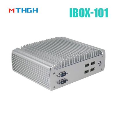 IBOX-101 Plus Mini PC industriale con HDMI Mini PCIe/MSATA Supporto Windows/Liunx