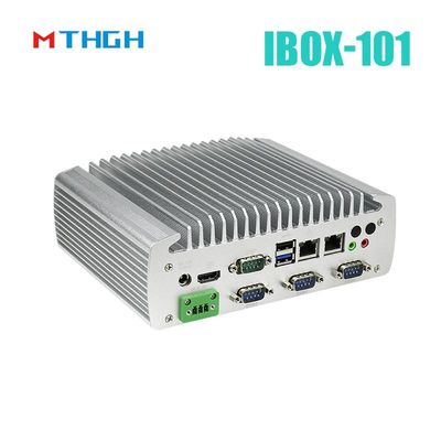 IBOX-101 Plus Mini PC industriale con HDMI Mini PCIe/MSATA Supporto Windows/Liunx