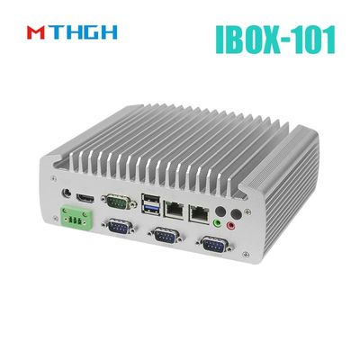IBOX-101 Plus Mini PC industriale con HDMI Mini PCIe/MSATA Supporto Windows/Liunx