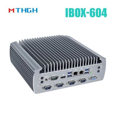PC industriale senza ventole IBOX-604 Intel Core I5 6500T SSD HDMI Windows/Linux
