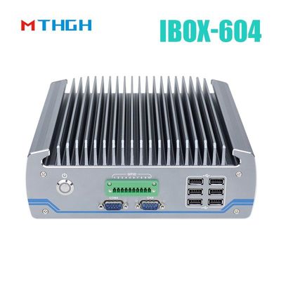 PC industriale senza ventole IBOX-604 Intel Core I5 6500T SSD HDMI Windows/Linux