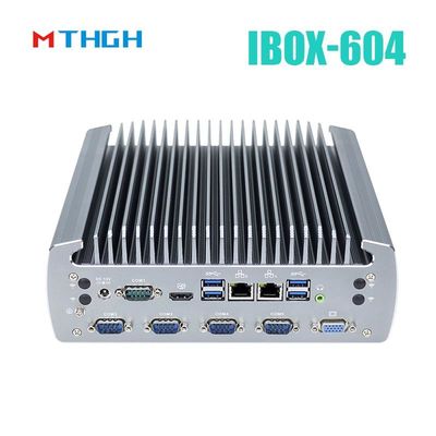 PC industriale senza ventole IBOX-604 Intel Core I5 6500T SSD HDMI Windows/Linux