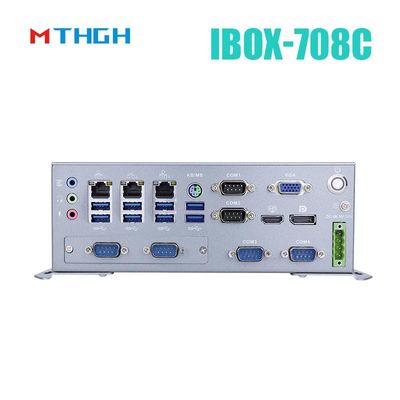 IBOX-708C Mini PC industriale senza ventilatore con 8GB DDR4 Quad Core I7 6700T
