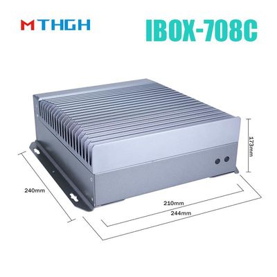 IBOX-708C Mini PC industriale senza ventilatore con 8GB DDR4 Quad Core I7 6700T