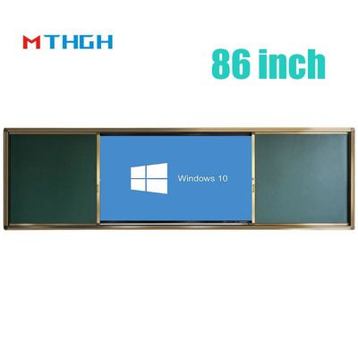 86 pollici Push Pull Digital Chalk Board Smart Magnetic Per l'educazione e la formazione