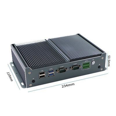 IBOX-1126 J1900 Mini PC industriale senza ventilatore con 4 porte USB 2.0