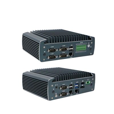 IBOX-1226 J6412 Mini PC industriale senza ventole con 32 GB di RAM e 12 V di corrente continua