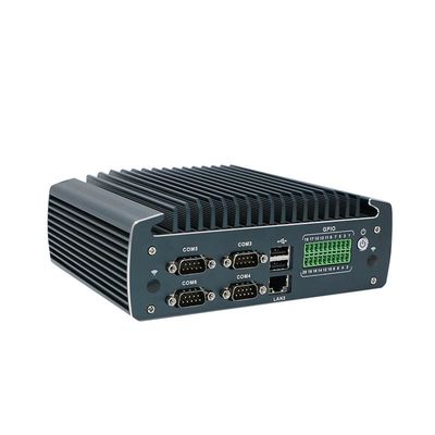 IBOX-1226 J6412 Mini PC industriale senza ventole con 32 GB di RAM e 12 V di corrente continua