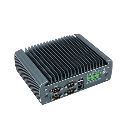 IBOX-1226 J6412 Mini PC industriale senza ventole con 32 GB di RAM e 12 V di corrente continua