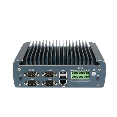 IBOX-1226 J6412 Mini PC industriale senza ventole con 32 GB di RAM e 12 V di corrente continua