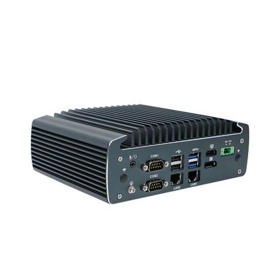 IBOX-1226 J6412 Mini PC industriale senza ventole con 32 GB di RAM e 12 V di corrente continua