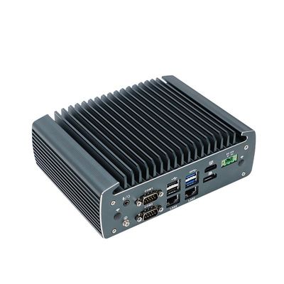 IBOX-1226 J6412 Mini PC industriale senza ventole con 32 GB di RAM e 12 V di corrente continua