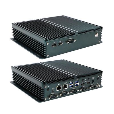 Certificato IBOX-1326 Quad Core N100 Industrial Mini PC con 2*Intel I211 AT LAN