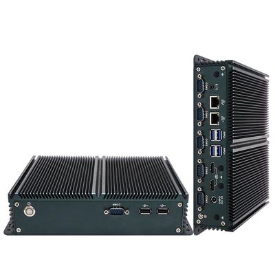 Certificato IBOX-1326 Quad Core N100 Industrial Mini PC con 2*Intel I211 AT LAN