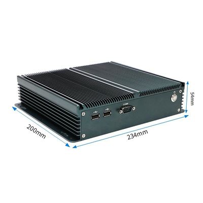 Certificato IBOX-1326 Quad Core N100 Industrial Mini PC con 2*Intel I211 AT LAN